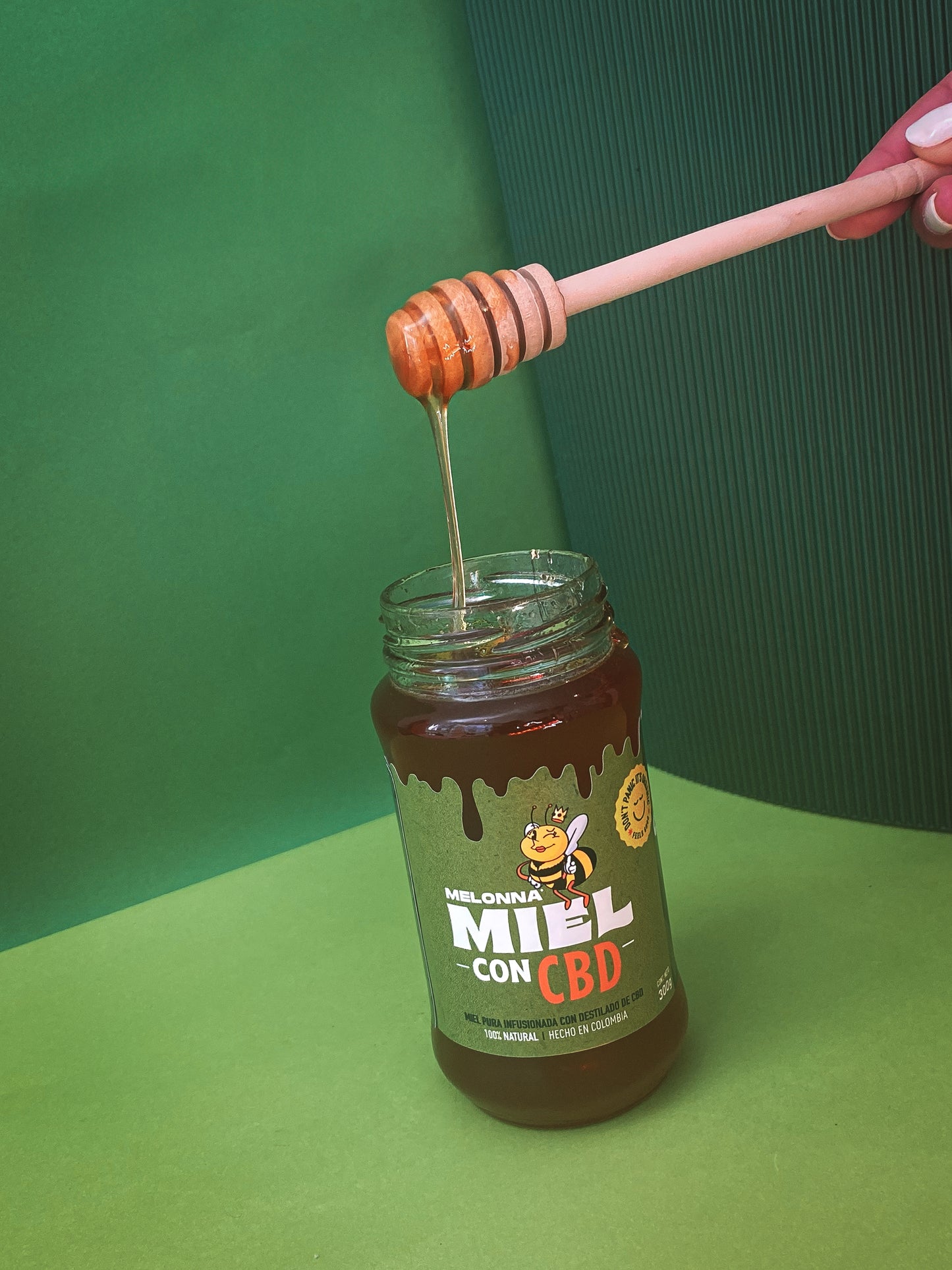 Miel con CBD