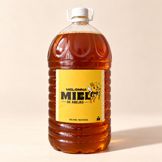 Garrafa de miel de abejas pura Melonna de 10 kg para negocios